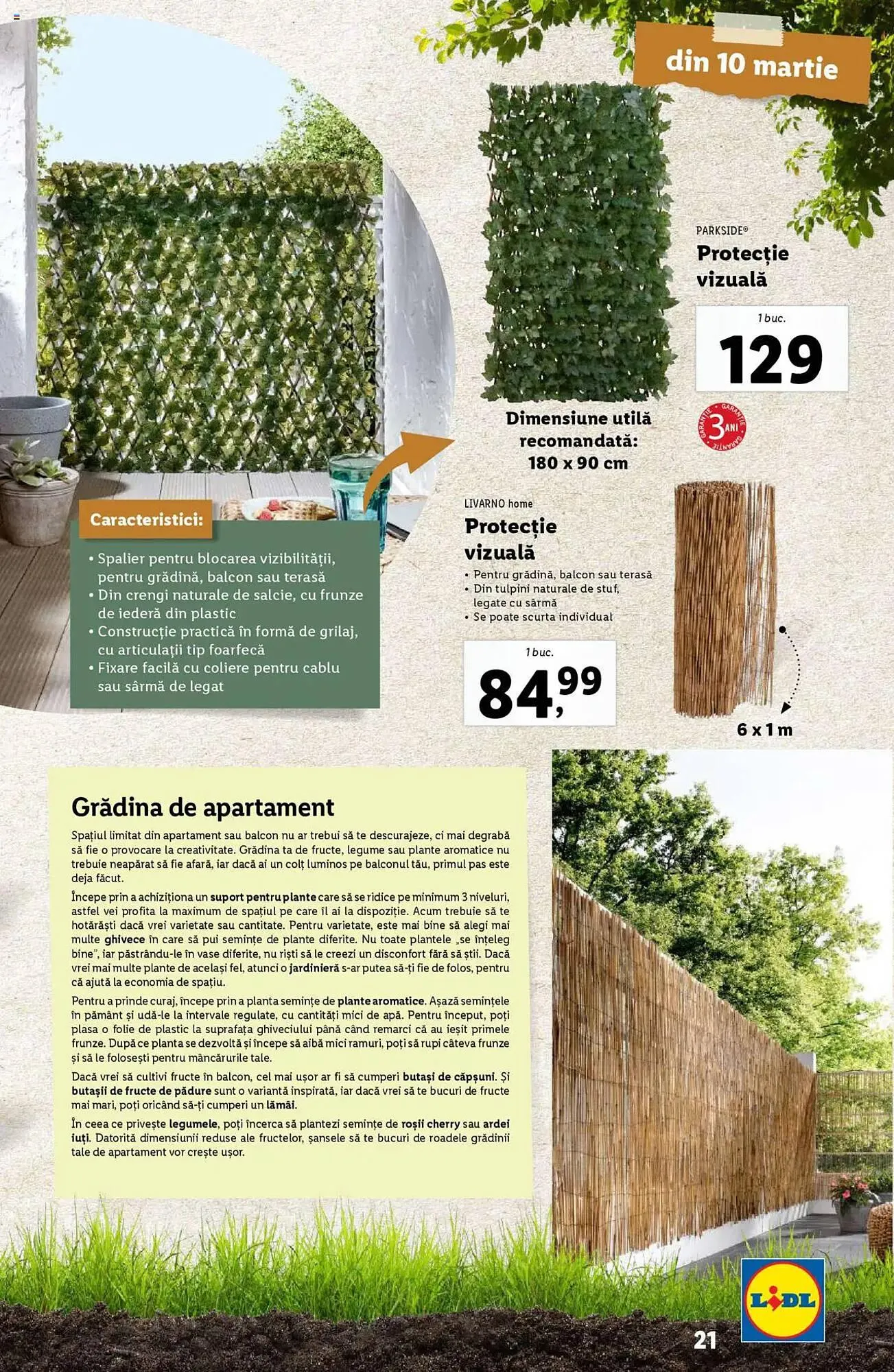 Catalog Catalog Lidl de la 24 februarie până la 13 aprilie 2025 - Revista Pagina 21