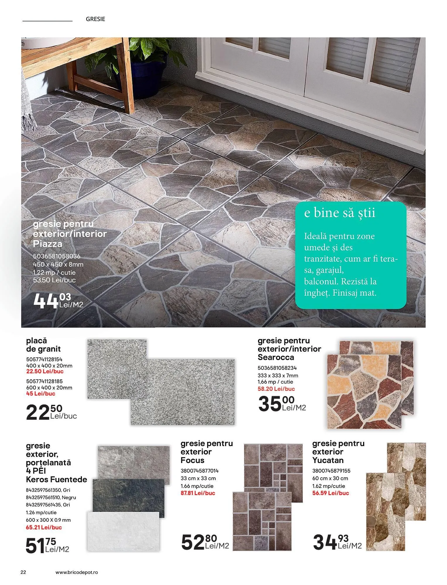 Catalog Catalog Brico Depôt de la 23 mai până la 31 octombrie 2025 - Revista Pagina 22