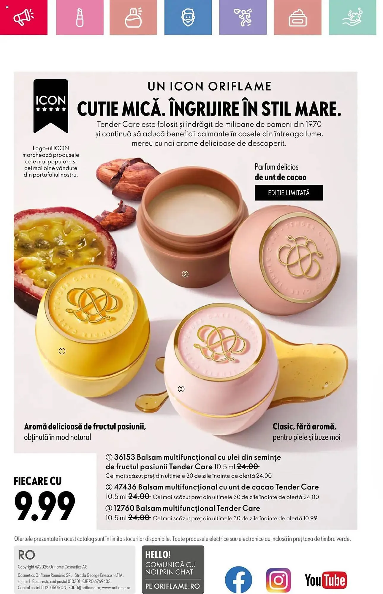 Catalog Catalog Oriflame de la 23 martie până la 12 aprilie 2025 - Revista Pagina 148