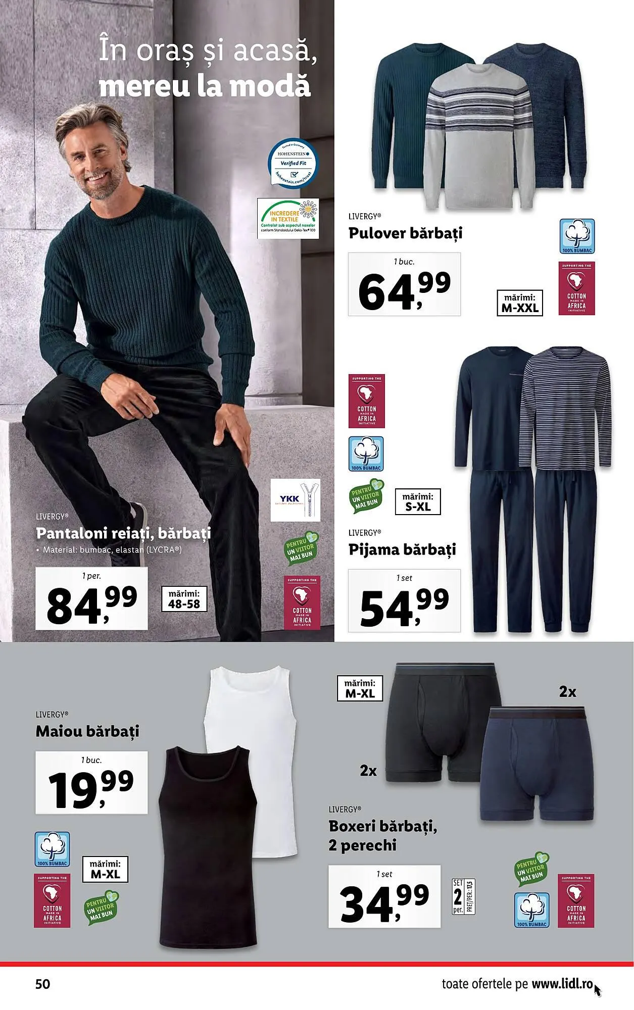 Catalog Lidl catalog de la 18 septembrie până la 24 septembrie 2023 - Revista Pagina 50