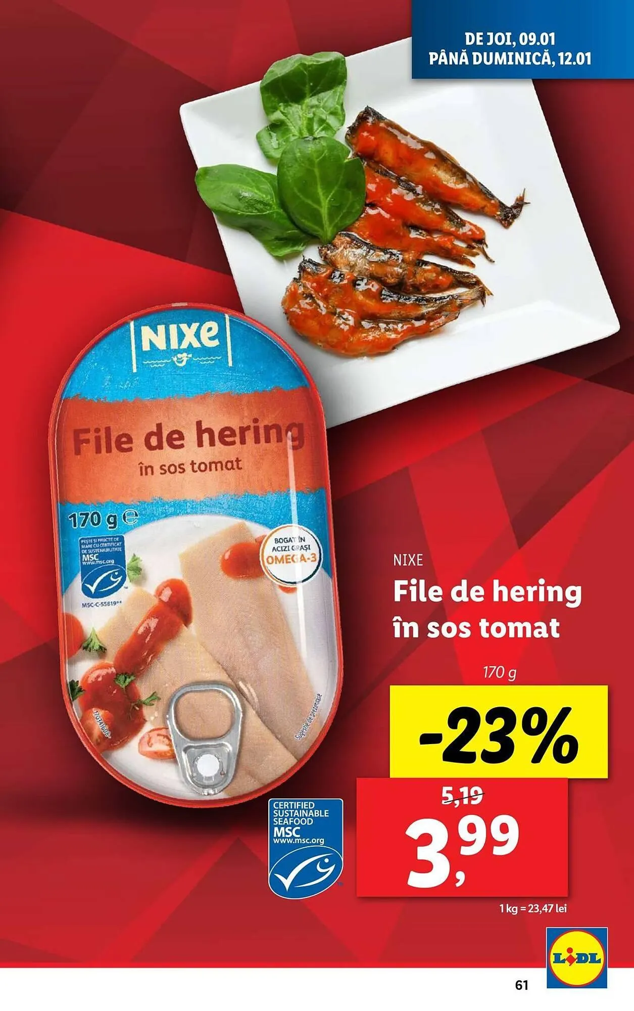 Catalog Catalog Lidl de la 6 ianuarie până la 12 ianuarie 2025 - Revista Pagina 61