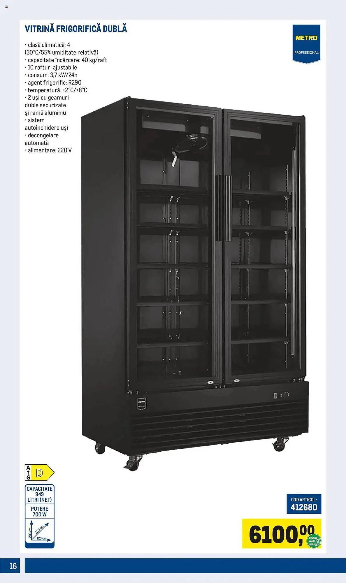 Catalog Catalog Metro de la 30 iunie până la 30 septembrie 2025 - Revista Pagina 16