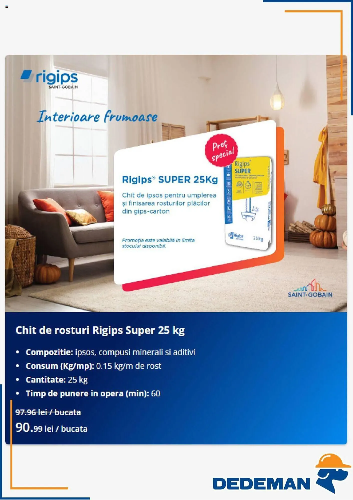 Catalog Dedeman catalog de la 1 septembrie până la 30 septembrie 2023 - Revista Pagina 3