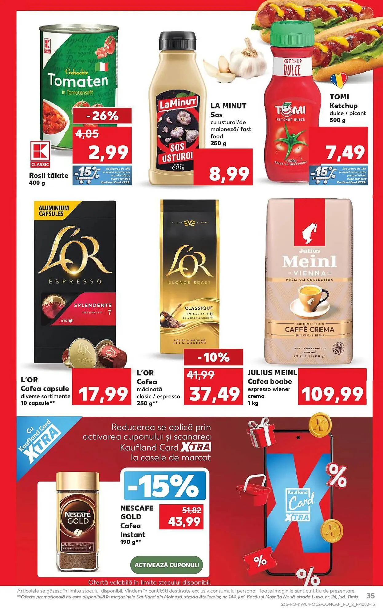 Catalog Catalog Kaufland de la 21 ianuarie până la 27 ianuarie 2026 - Revista Pagina 35