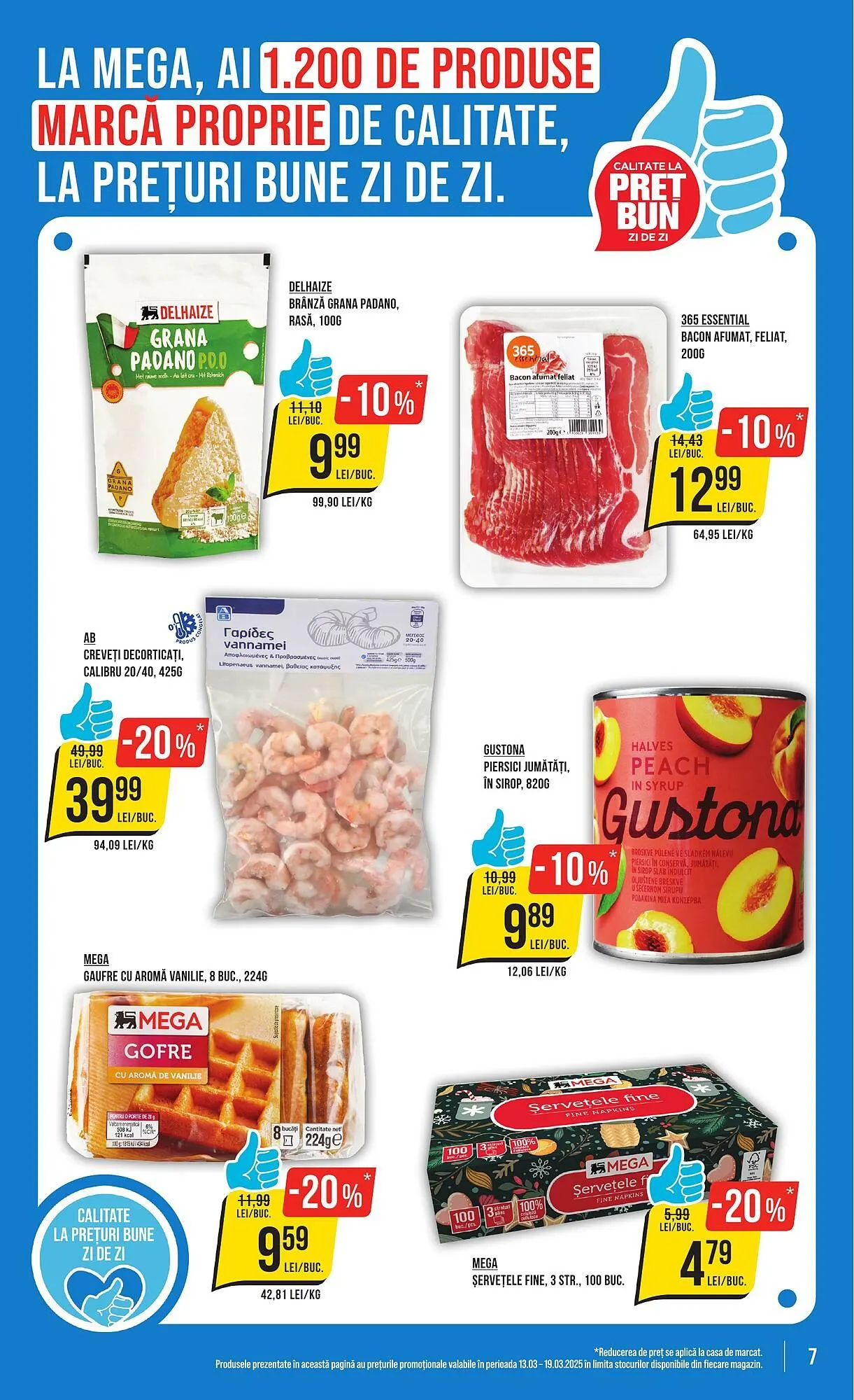 Catalog Catalog Mega Image de la 13 martie până la 19 martie 2025 - Revista Pagina 7