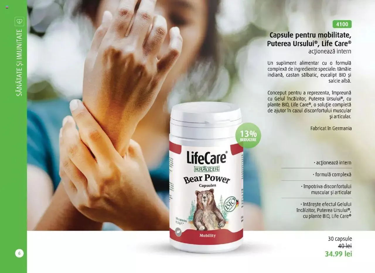 Catalog Catalog Life Care primavara-vara 2023 de la 1 martie până la 31 decembrie 2023 - Revista Pagina 8