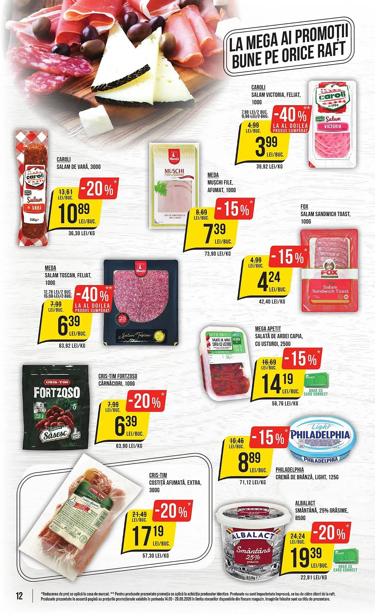 Catalog Catalog Mega Image de la 14 mai până la 20 mai 2026 - Revista Pagina 12