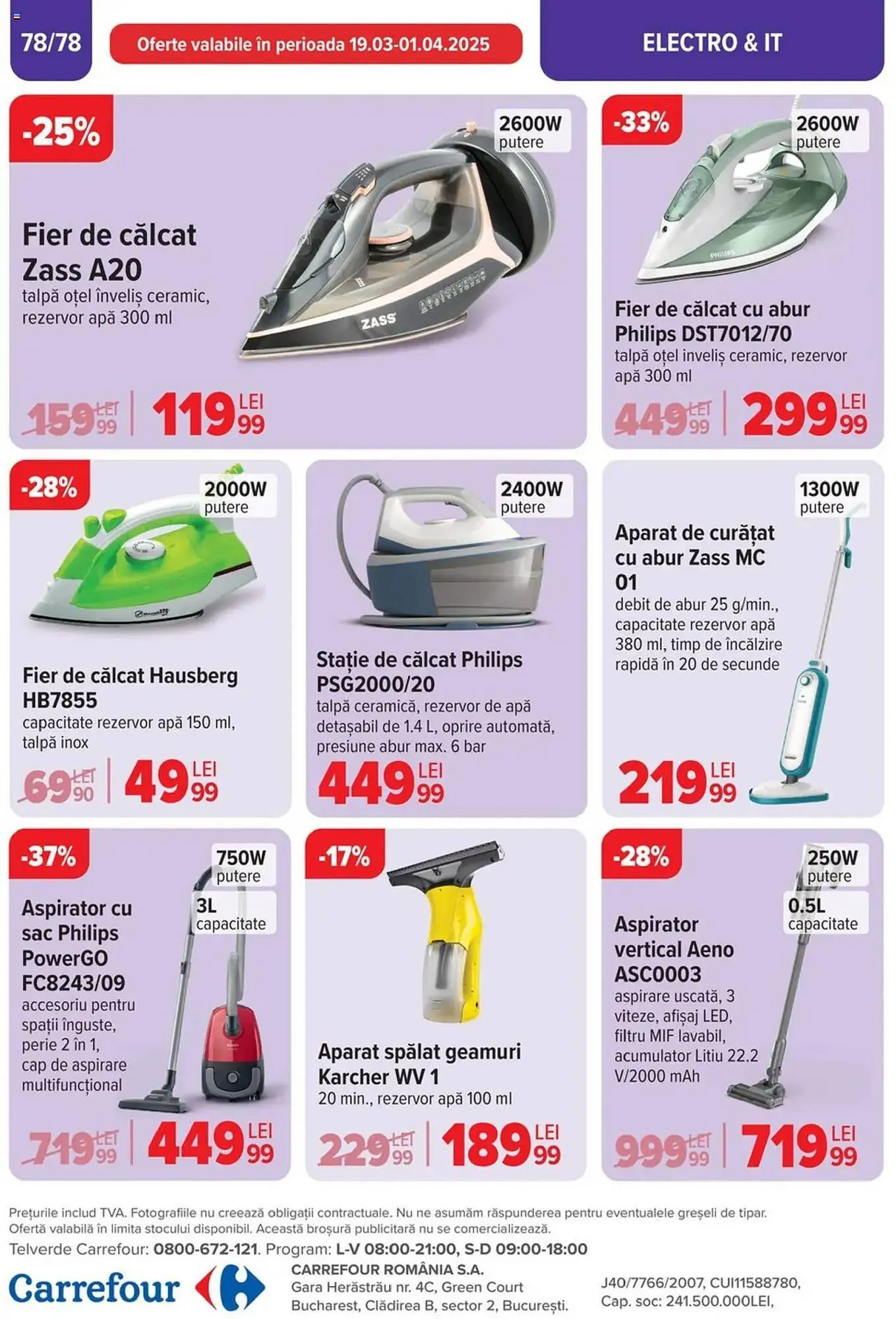 Catalog Catalog Carrefour de la 26 martie până la 1 aprilie 2025 - Revista Pagina 79