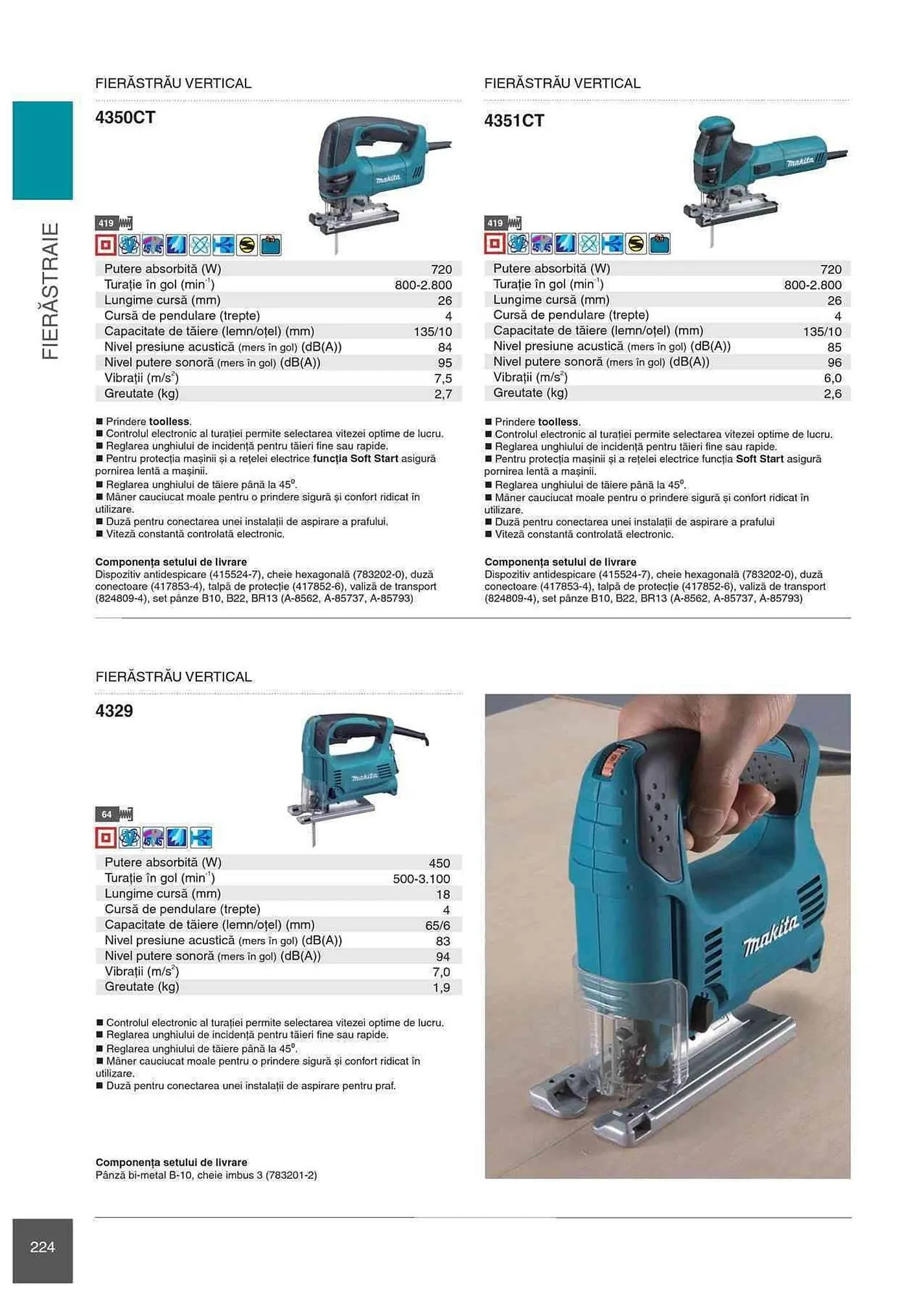 Catalog Makita catalog de la 1 ianuarie până la 31 decembrie 2023 - Revista Pagina 224