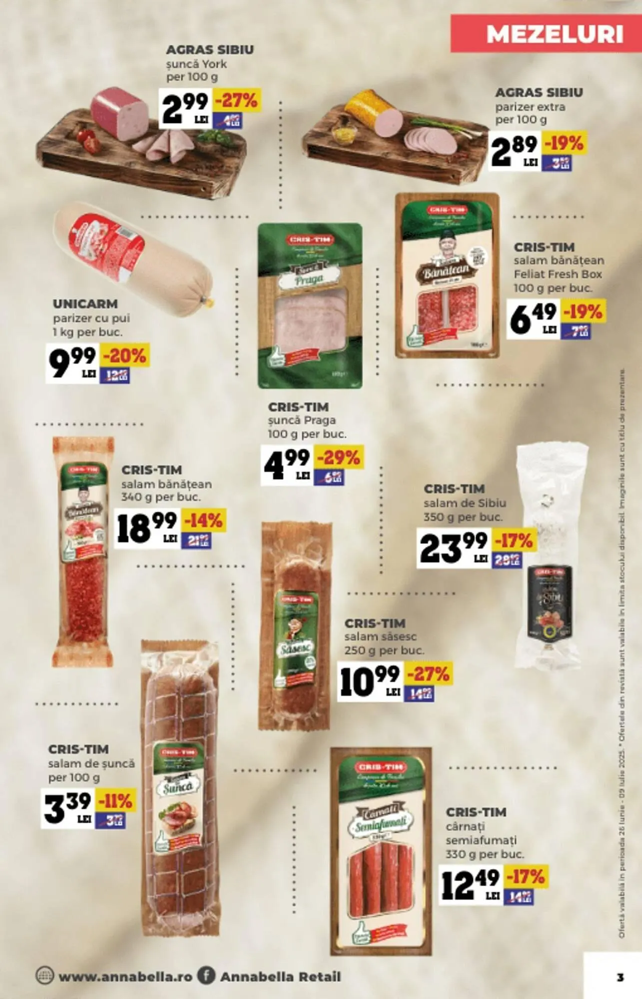Catalog Catalog Annabella de la 27 iunie până la 9 iulie 2025 - Revista Pagina 3