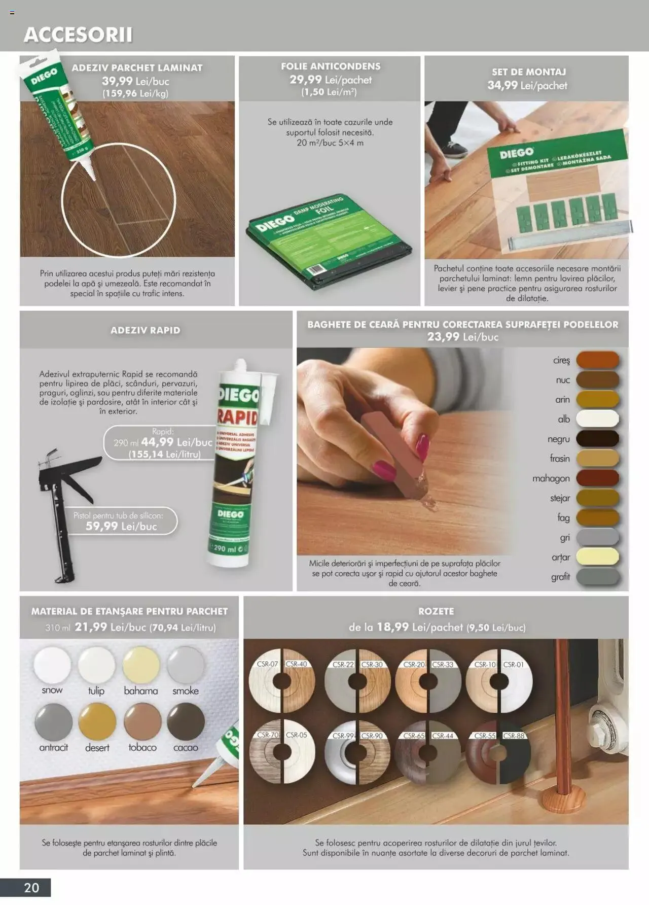 Catalog Diego catalog - Primăvară/vară de la 1 aprilie până la 31 decembrie 2024 - Revista Pagina 20