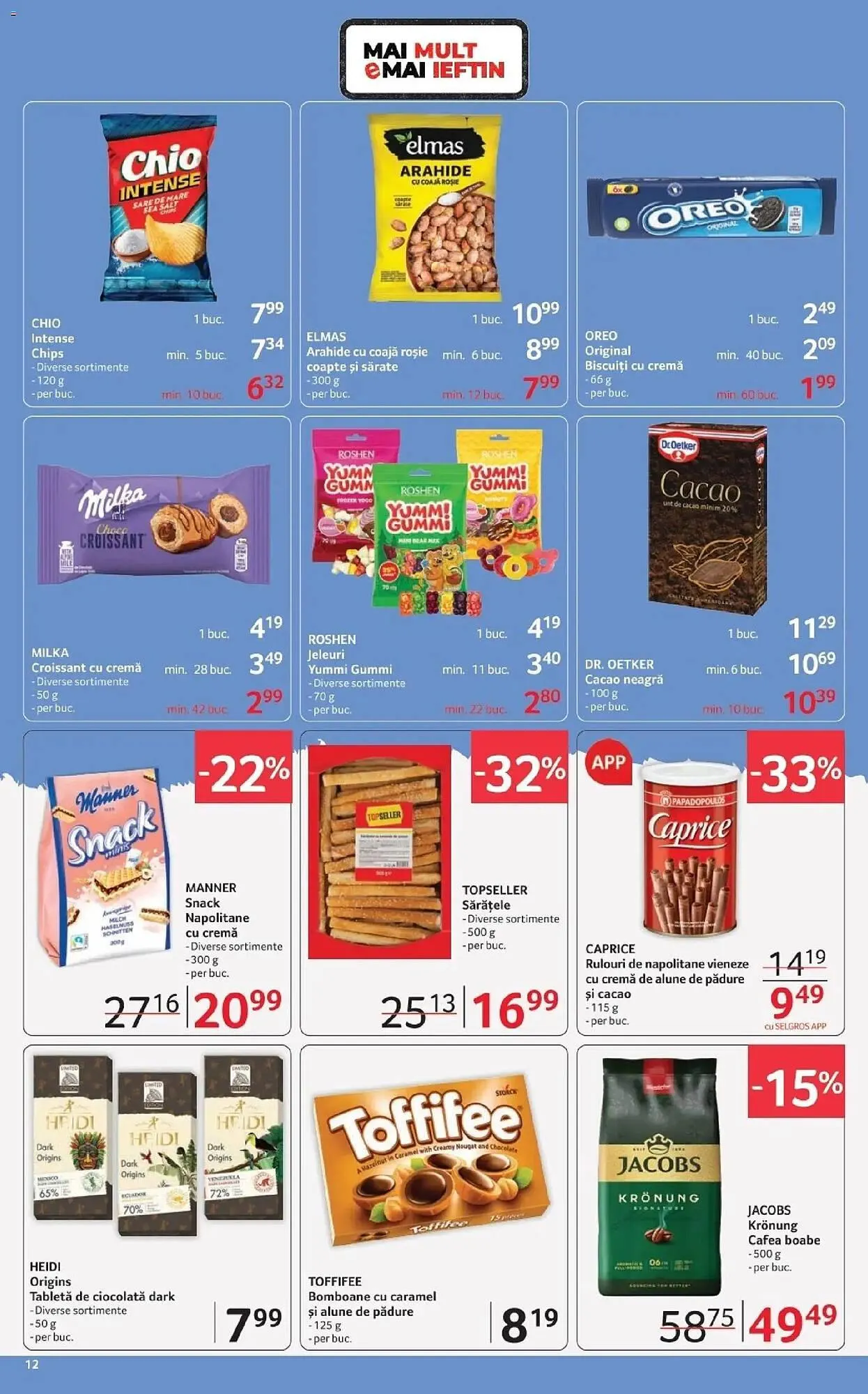 Catalog Catalog Selgros de la 19 martie până la 2 aprilie 2026 - Revista Pagina 12