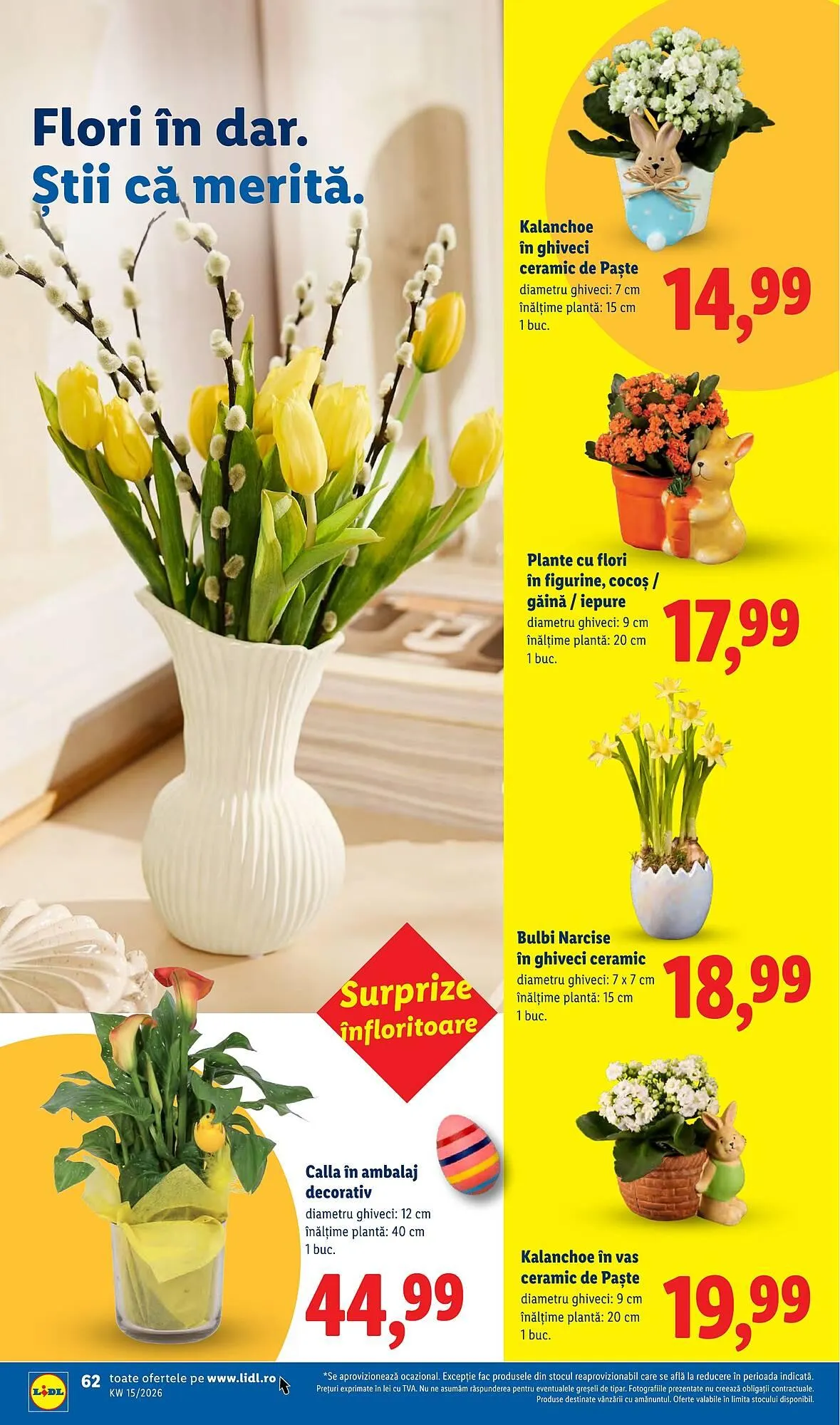 Catalog Catalog Lidl de la 6 aprilie până la 11 aprilie 2026 - Revista Pagina 62
