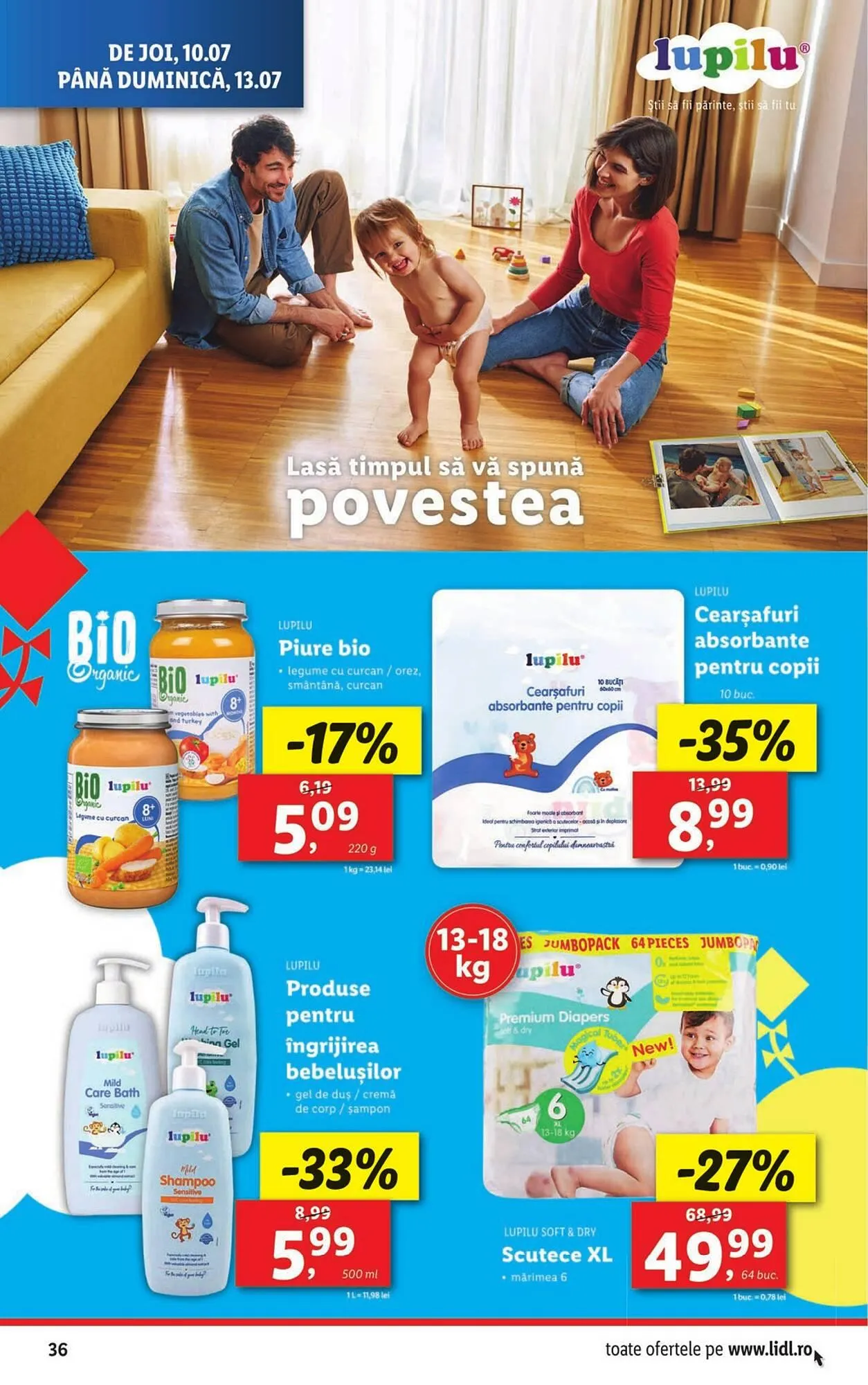 Catalog Catalog Lidl de la 7 iulie până la 13 iulie 2025 - Revista Pagina 36