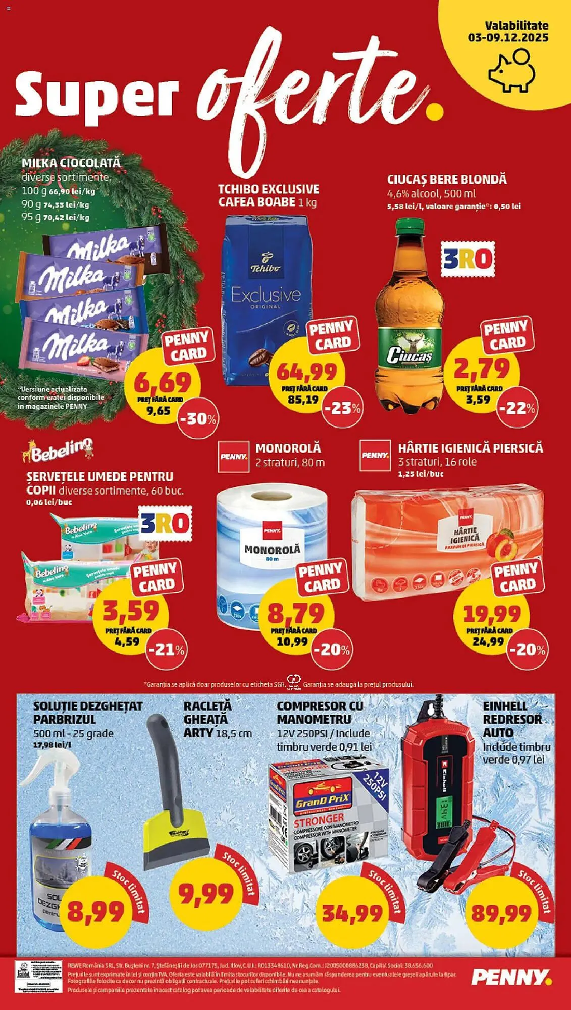 Catalog Catalog Penny de la 3 decembrie până la 9 decembrie 2025 - Revista Pagina 24