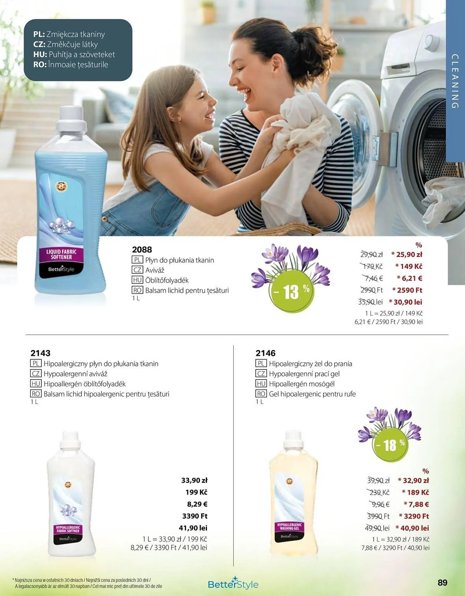 Catalog Catalog BetterStyle de la 1 aprilie până la 30 aprilie 2026 - Revista Pagina 89