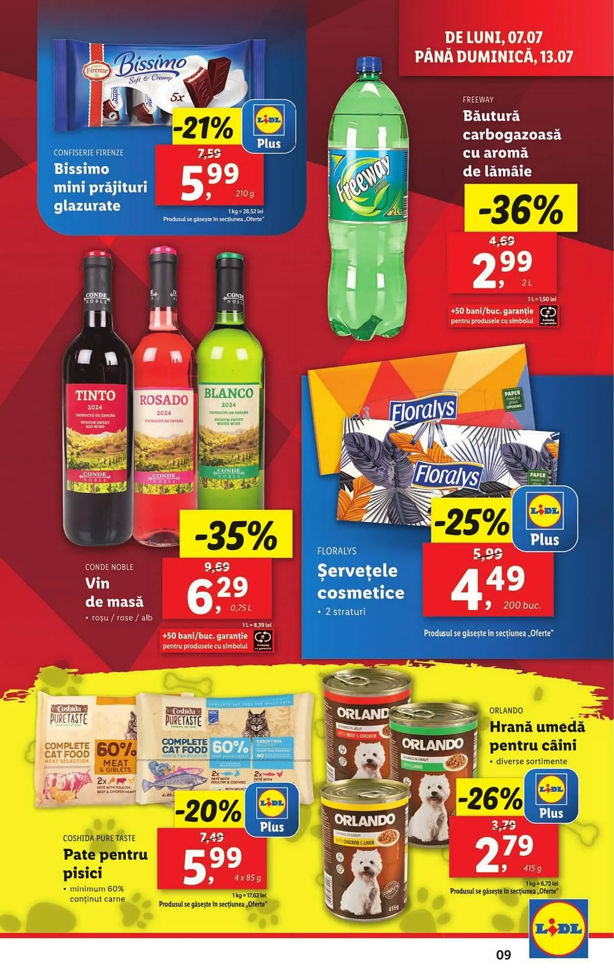 Catalog Catalog Lidl de la 7 iulie până la 13 iulie 2025 - Revista Pagina 9