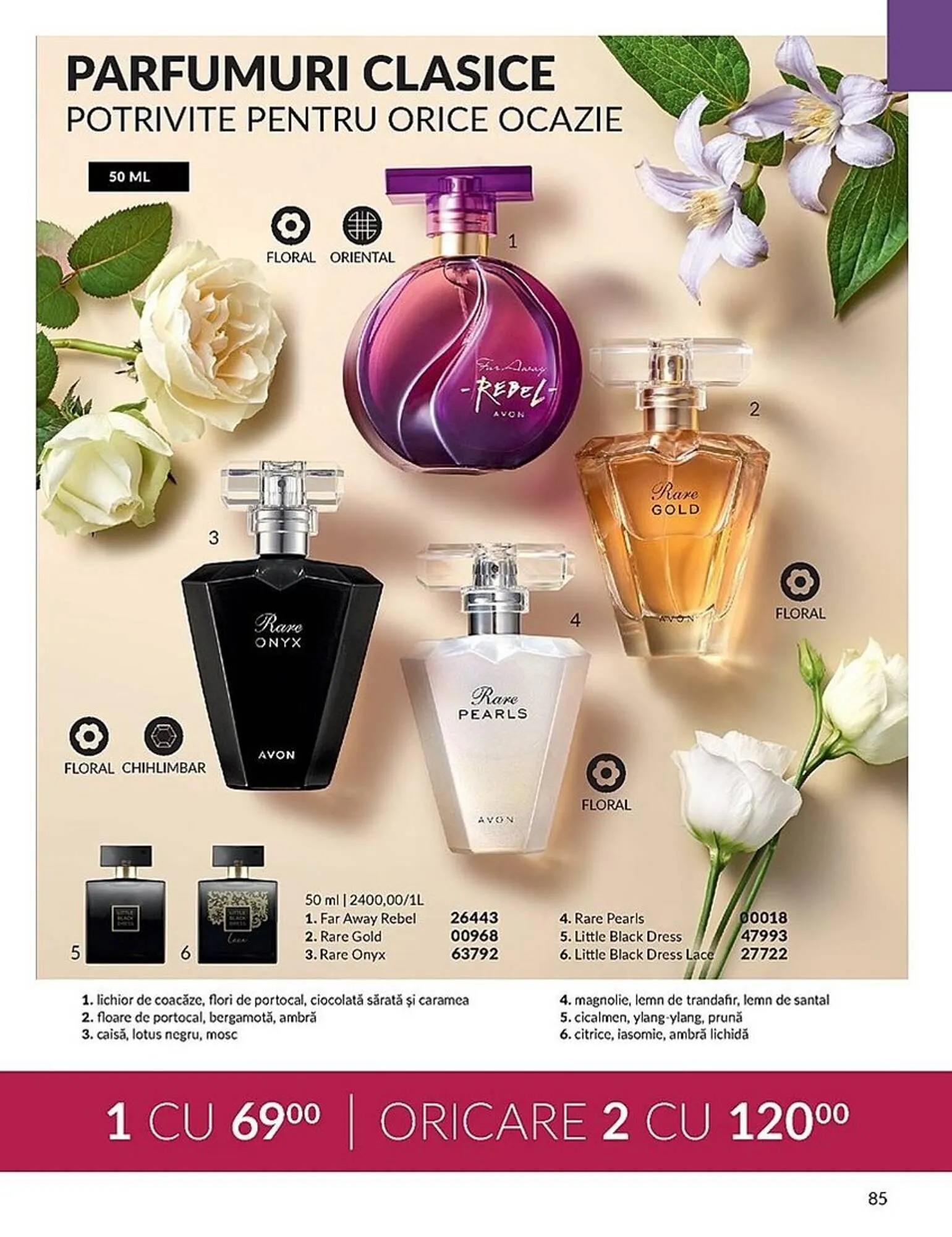 Catalog Avon catalog de la 1 septembrie până la 30 septembrie 2023 - Revista Pagina 85