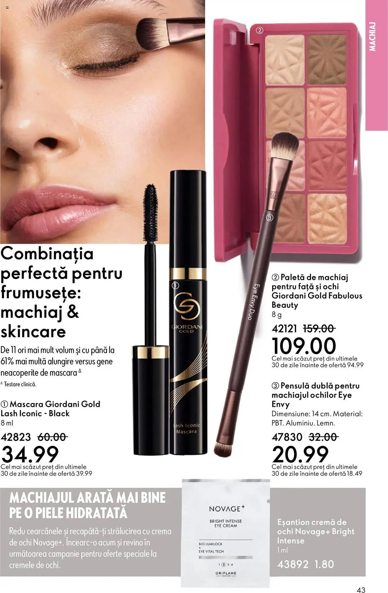 Catalog Catalog Oriflame de la 22 octombrie până la 11 noiembrie 2025 - Revista Pagina 43