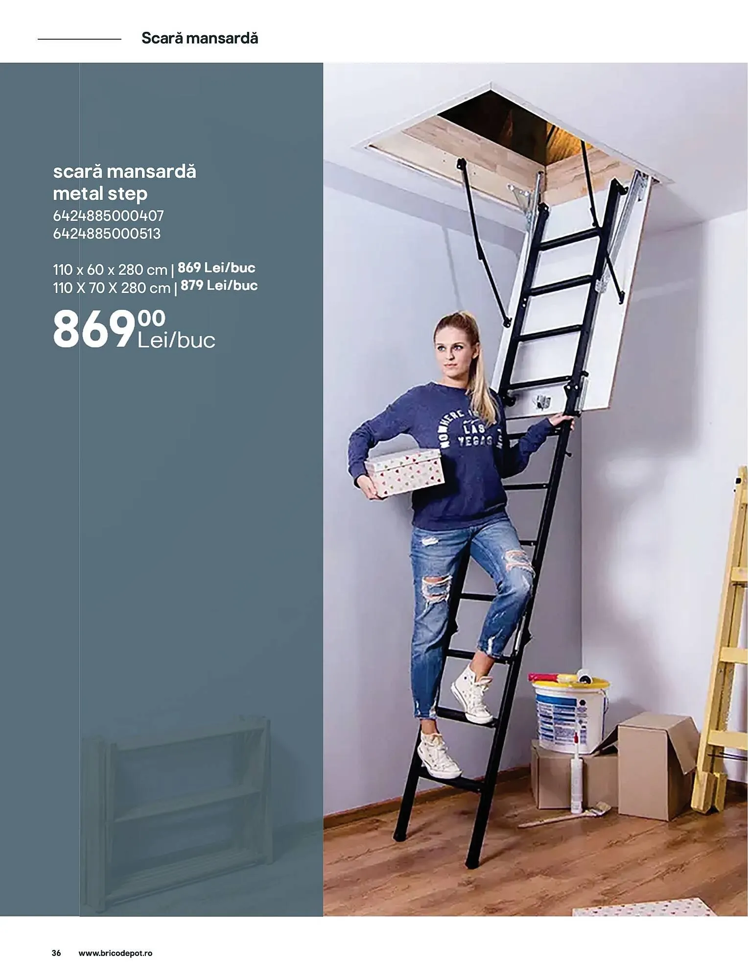 Catalog Catalog Brico Depôt de la 13 iunie până la 7 februarie 2026 - Revista Pagina 36