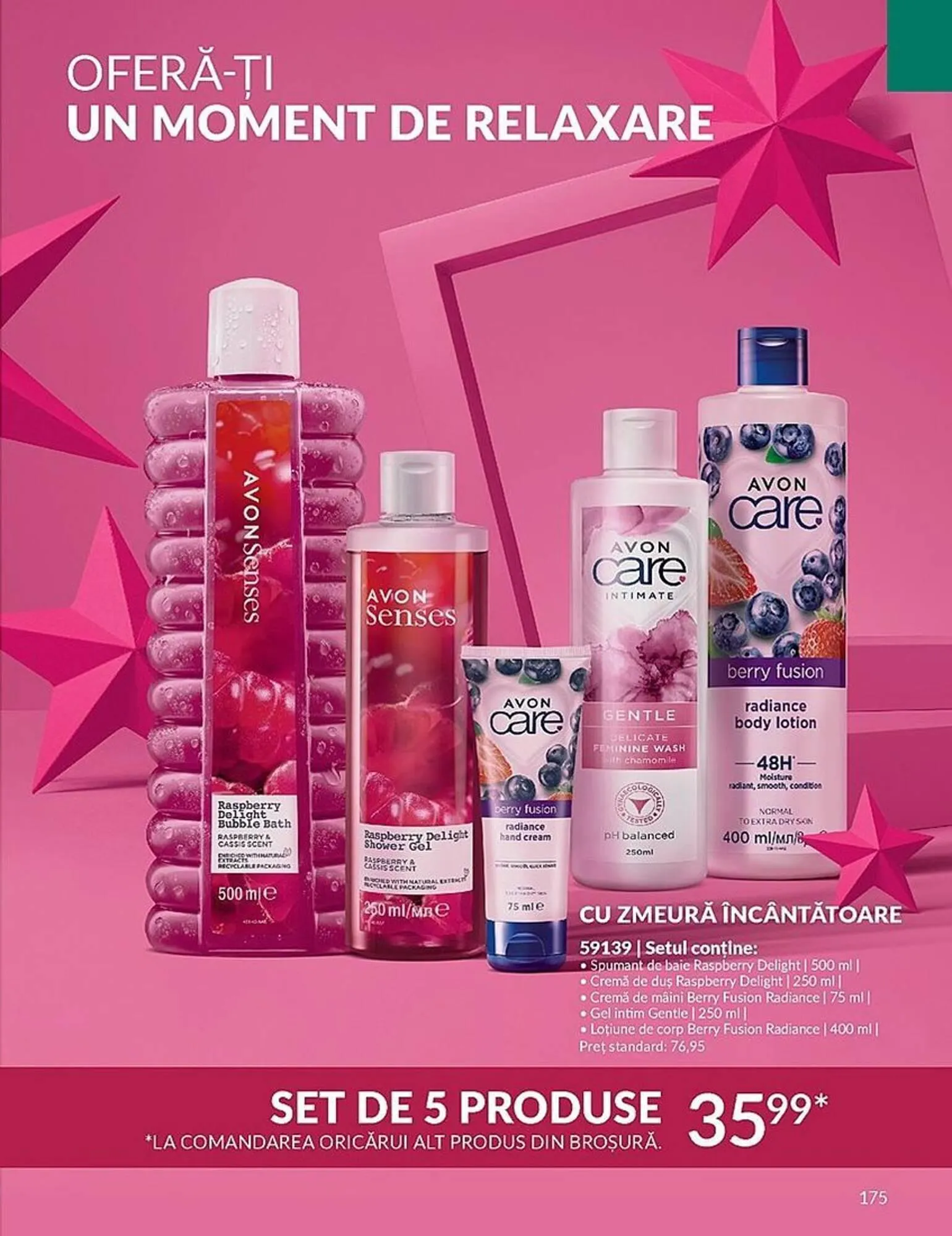Catalog Avon catalog de la 1 octombrie până la 31 octombrie 2023 - Revista Pagina 175