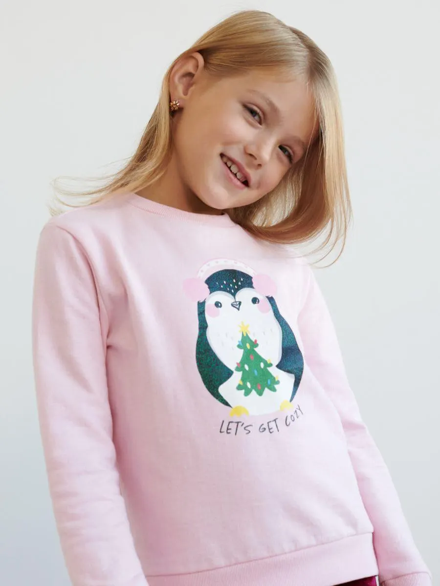 Bluză sport cu imprimeu