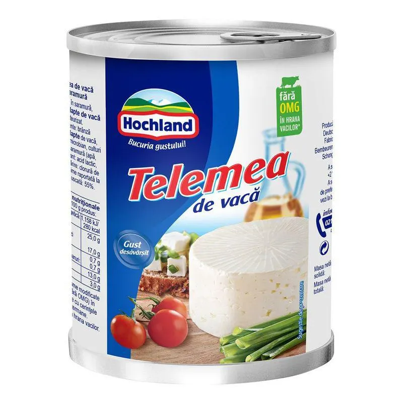 Telemea de vaca Hochland, 500 g