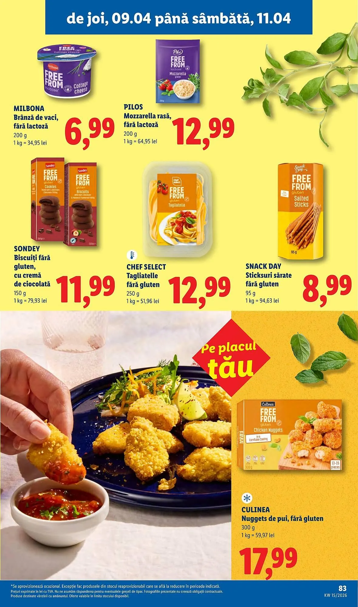 Catalog Catalog Lidl de la 6 aprilie până la 11 aprilie 2026 - Revista Pagina 83