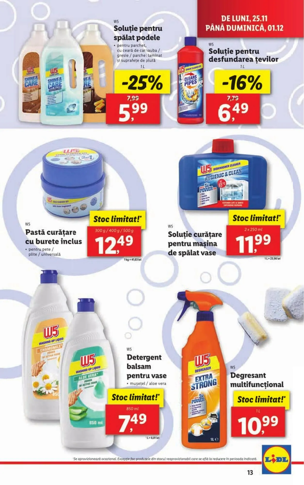 Catalog Catalog Lidl de la 25 noiembrie până la 1 decembrie 2024 - Revista Pagina 13