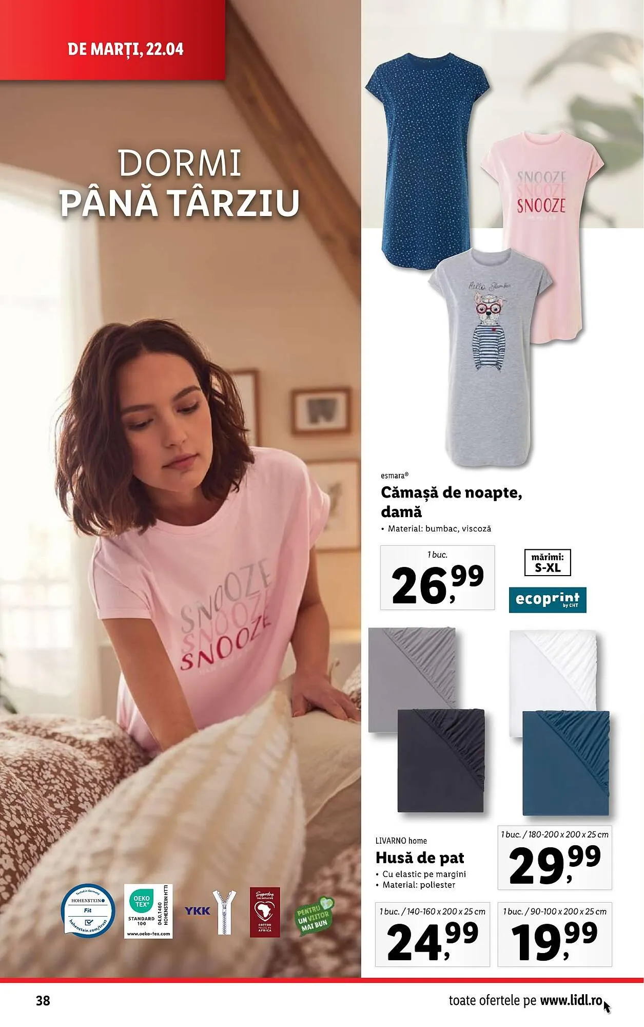 Catalog Catalog Lidl de la 22 aprilie până la 27 aprilie 2025 - Revista Pagina 38