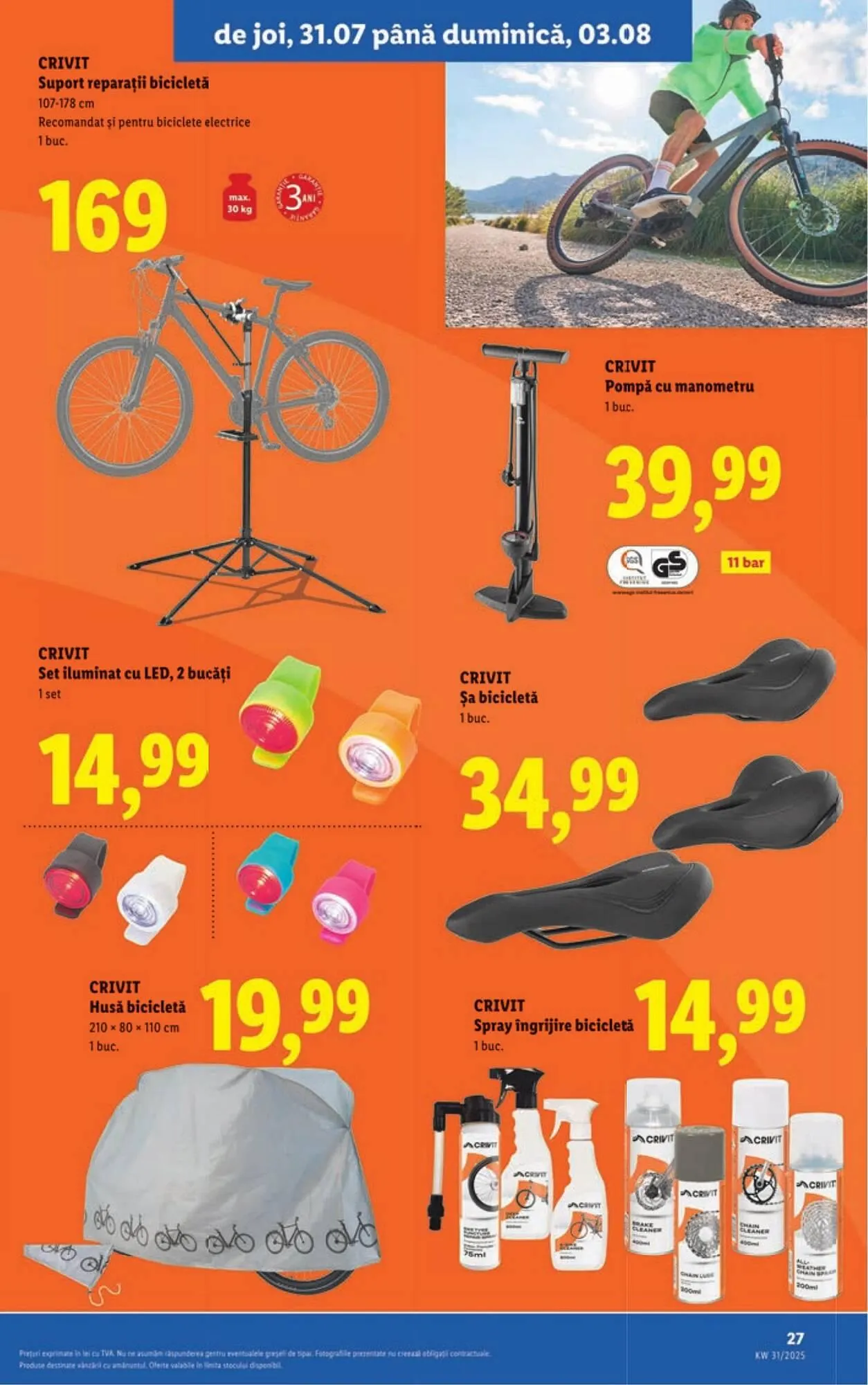 Catalog Catalog Lidl de la 28 iulie până la 3 august 2025 - Revista Pagina 27