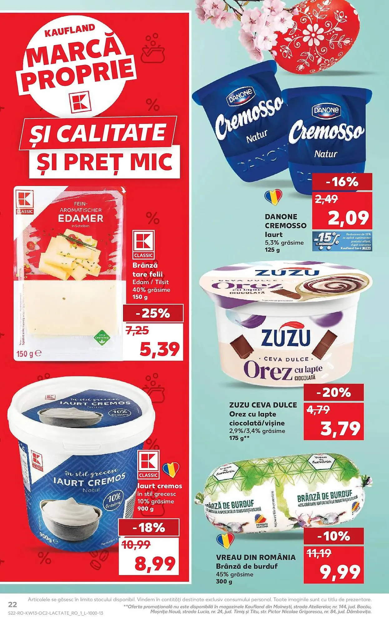 Catalog Catalog Kaufland de la 25 martie până la 31 martie 2026 - Revista Pagina 22