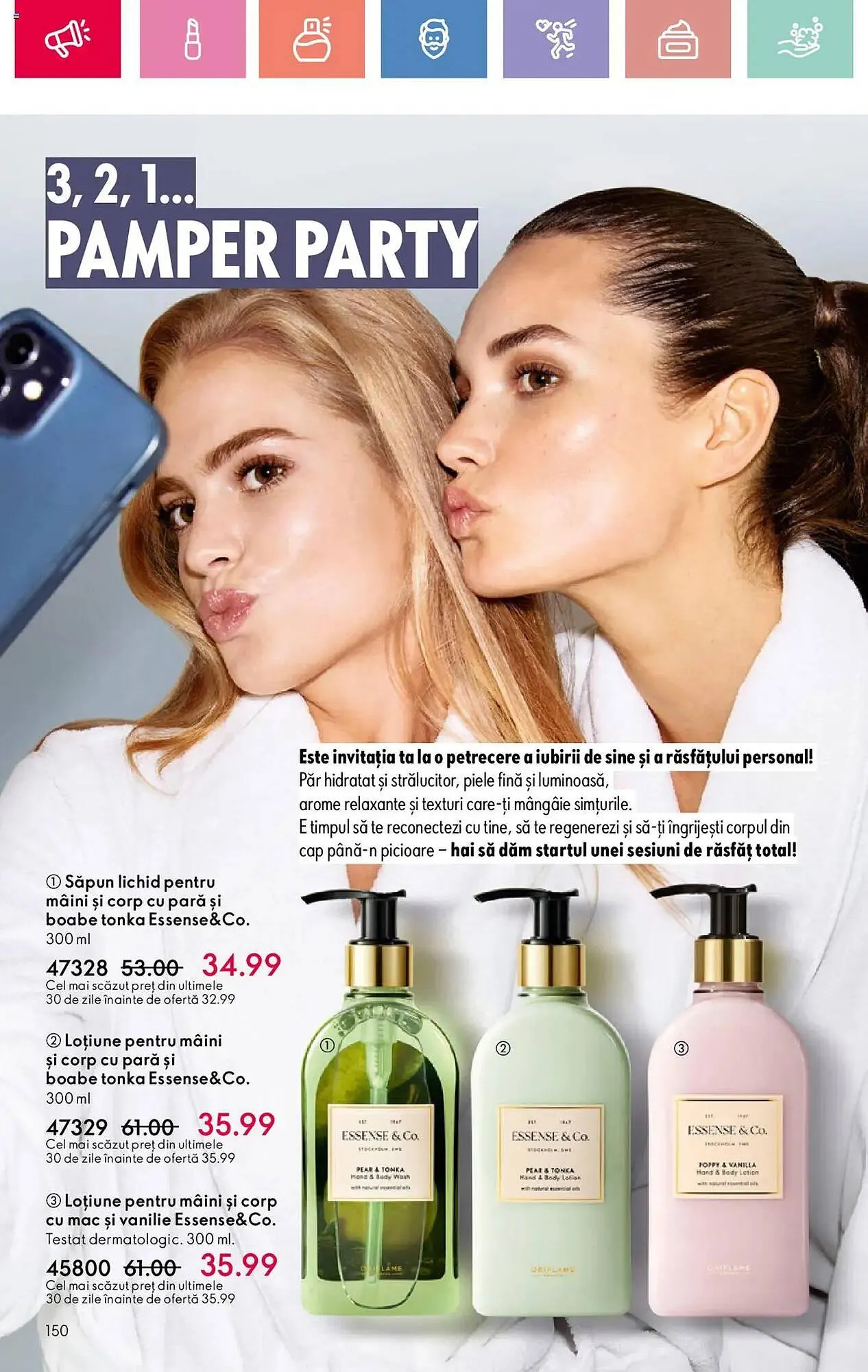 Catalog Catalog Oriflame de la 26 iulie până la 19 august 2025 - Revista Pagina 150