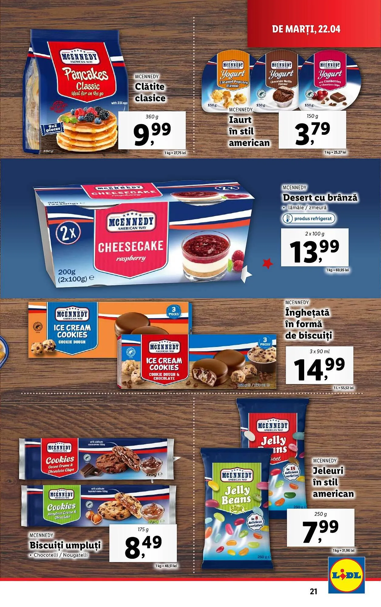 Catalog Catalog Lidl de la 22 aprilie până la 27 aprilie 2025 - Revista Pagina 21