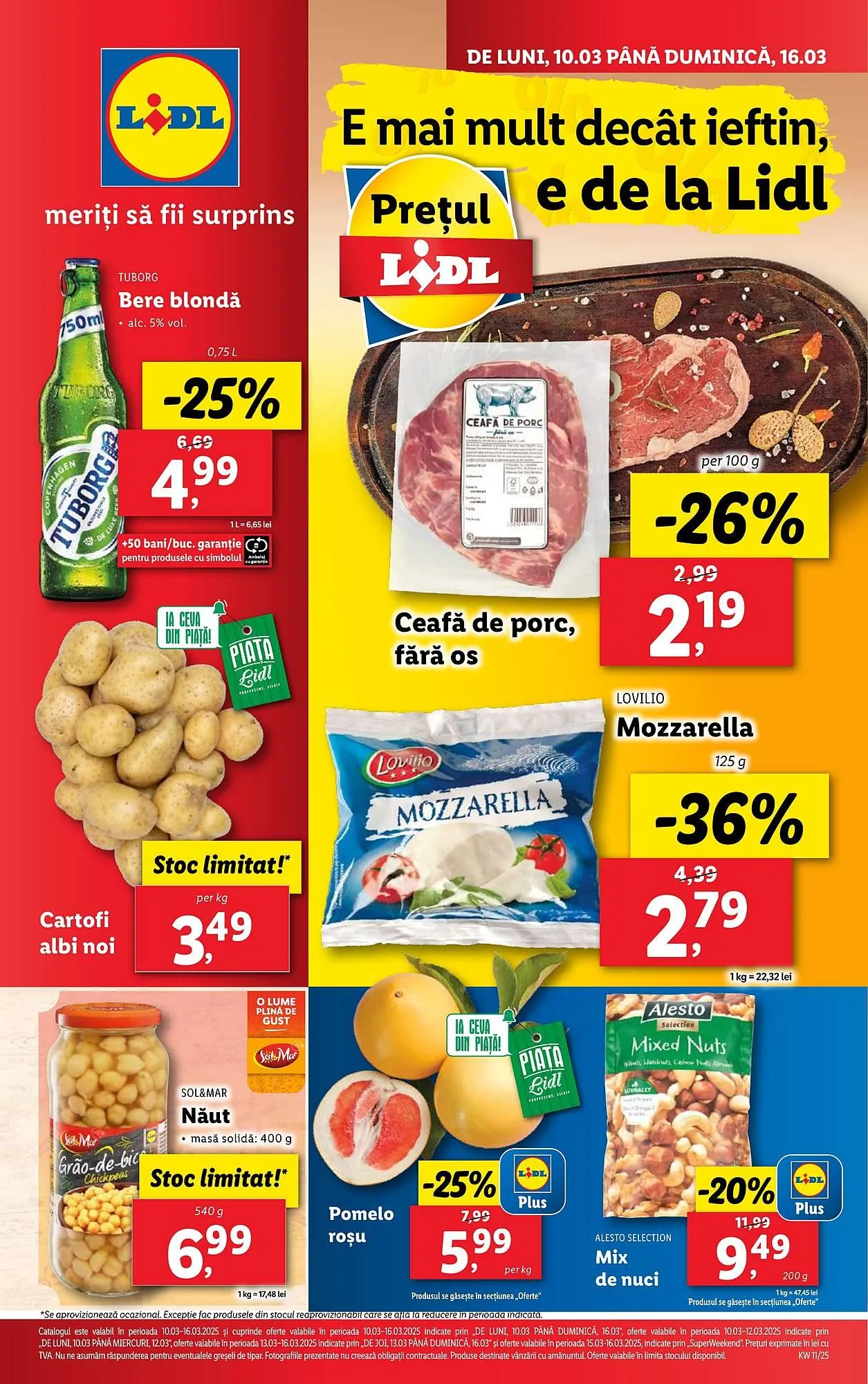 Catalog Catalog Lidl de la 10 martie până la 16 martie 2025 - Revista Pagina 1
