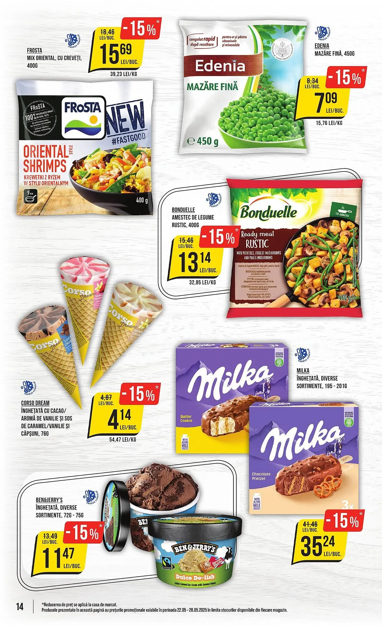 Catalog Catalog Mega Image de la 22 mai până la 28 mai 2025 - Revista Pagina 14