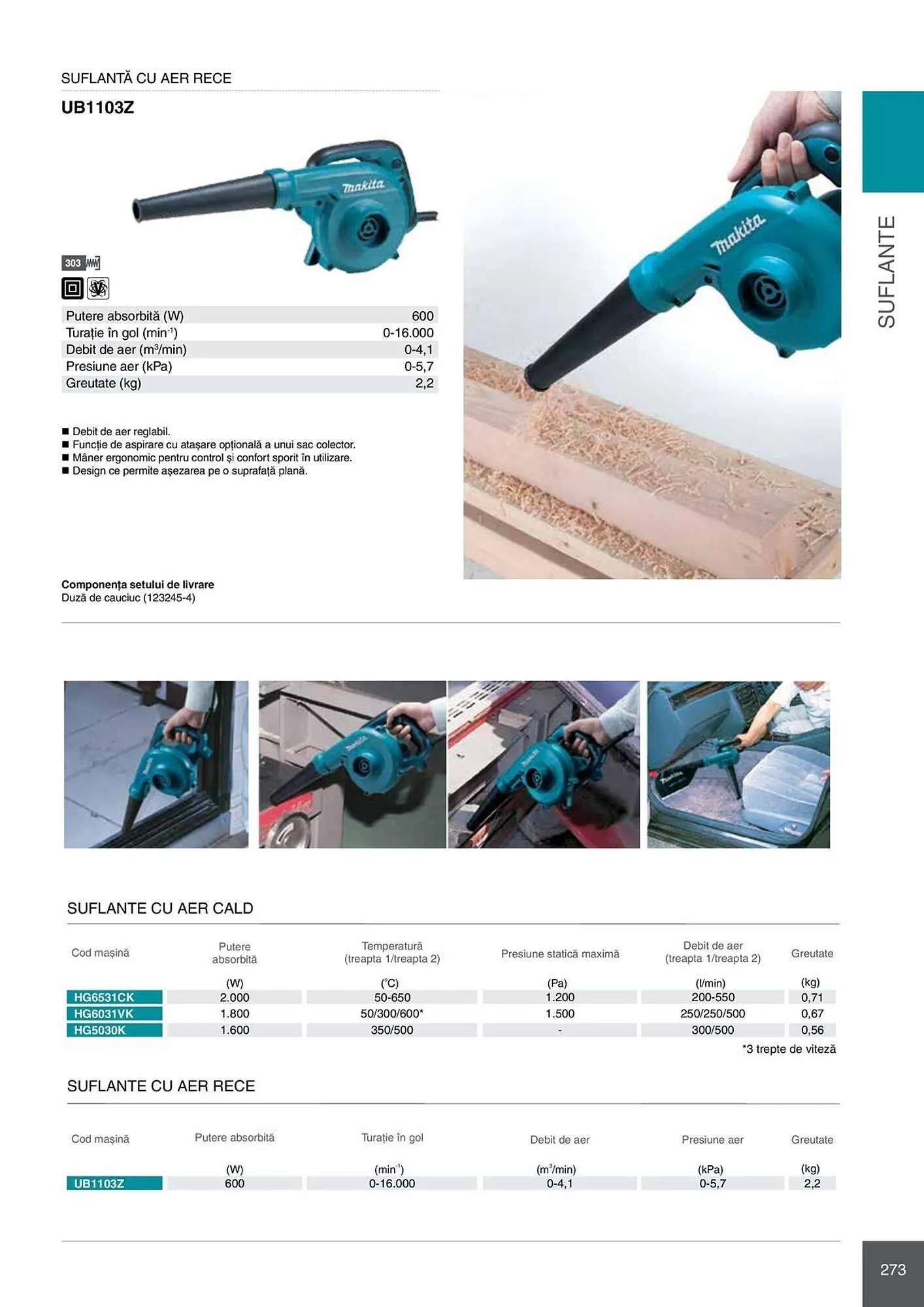 Catalog Catalog Makita de la 28 aprilie până la 31 decembrie 2026 - Revista Pagina 273