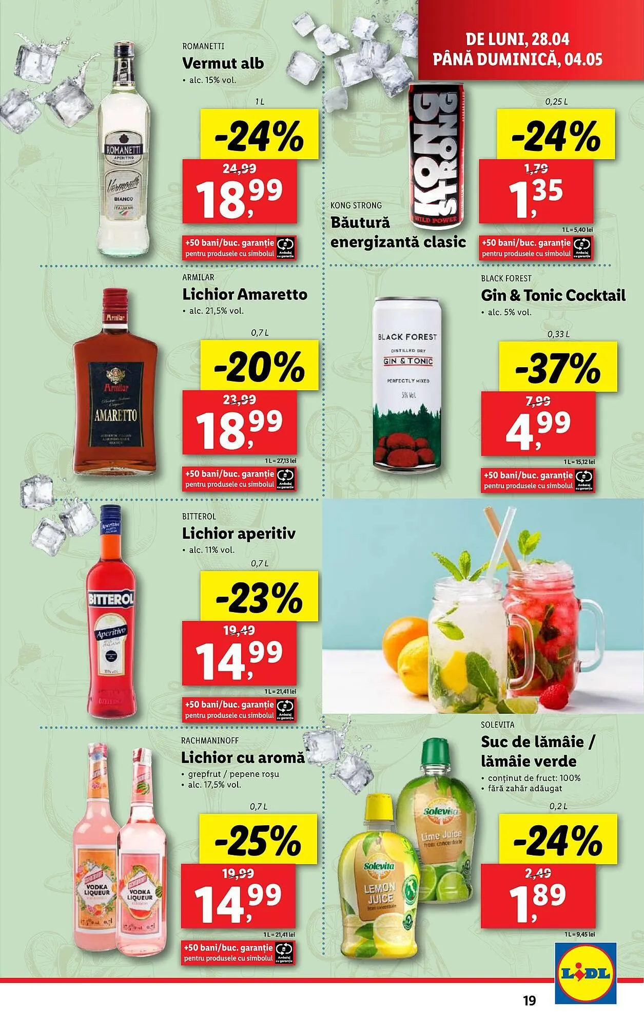 Catalog Catalog Lidl de la 22 aprilie până la 27 aprilie 2025 - Revista Pagina 19