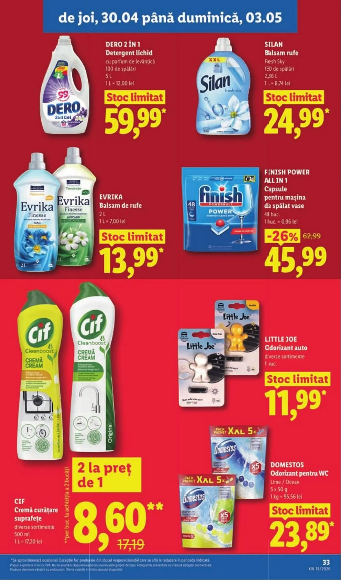 Catalog Catalog Lidl de la 27 aprilie până la 3 mai 2026 - Revista Pagina 33
