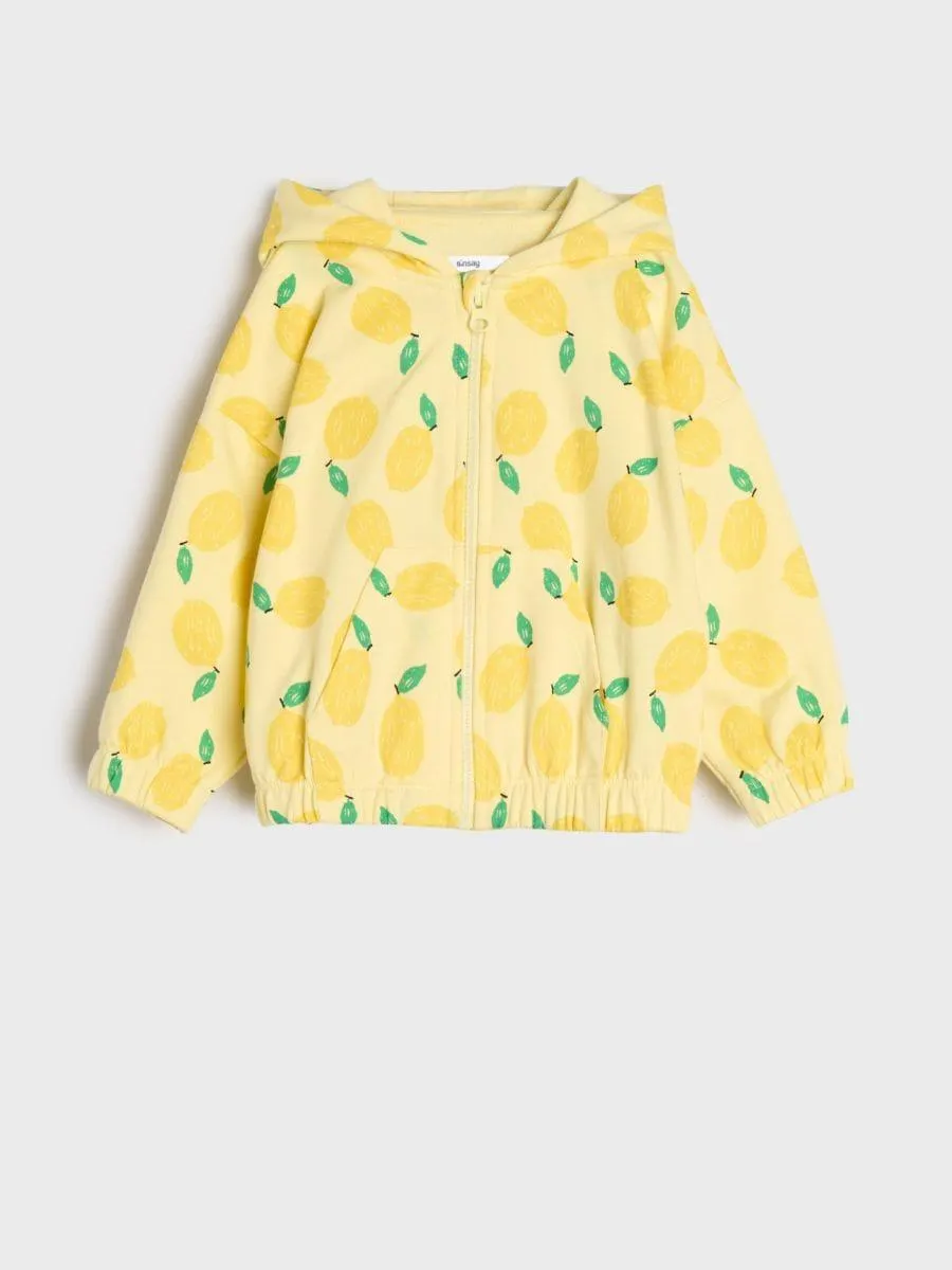 Bluză sport cu fermoar lung