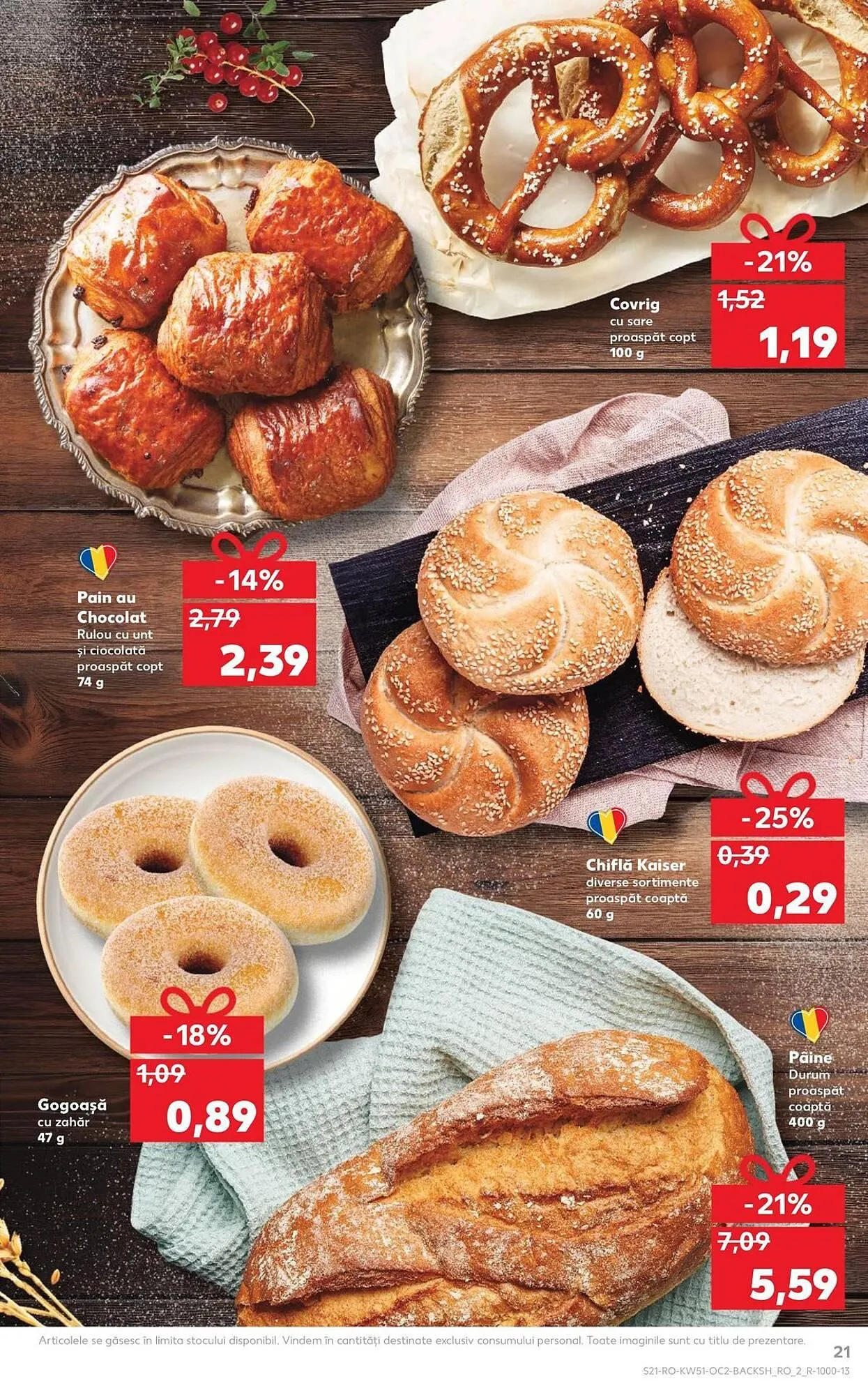 Catalog Catalog Kaufland de la 17 decembrie până la 23 decembrie 2025 - Revista Pagina 21