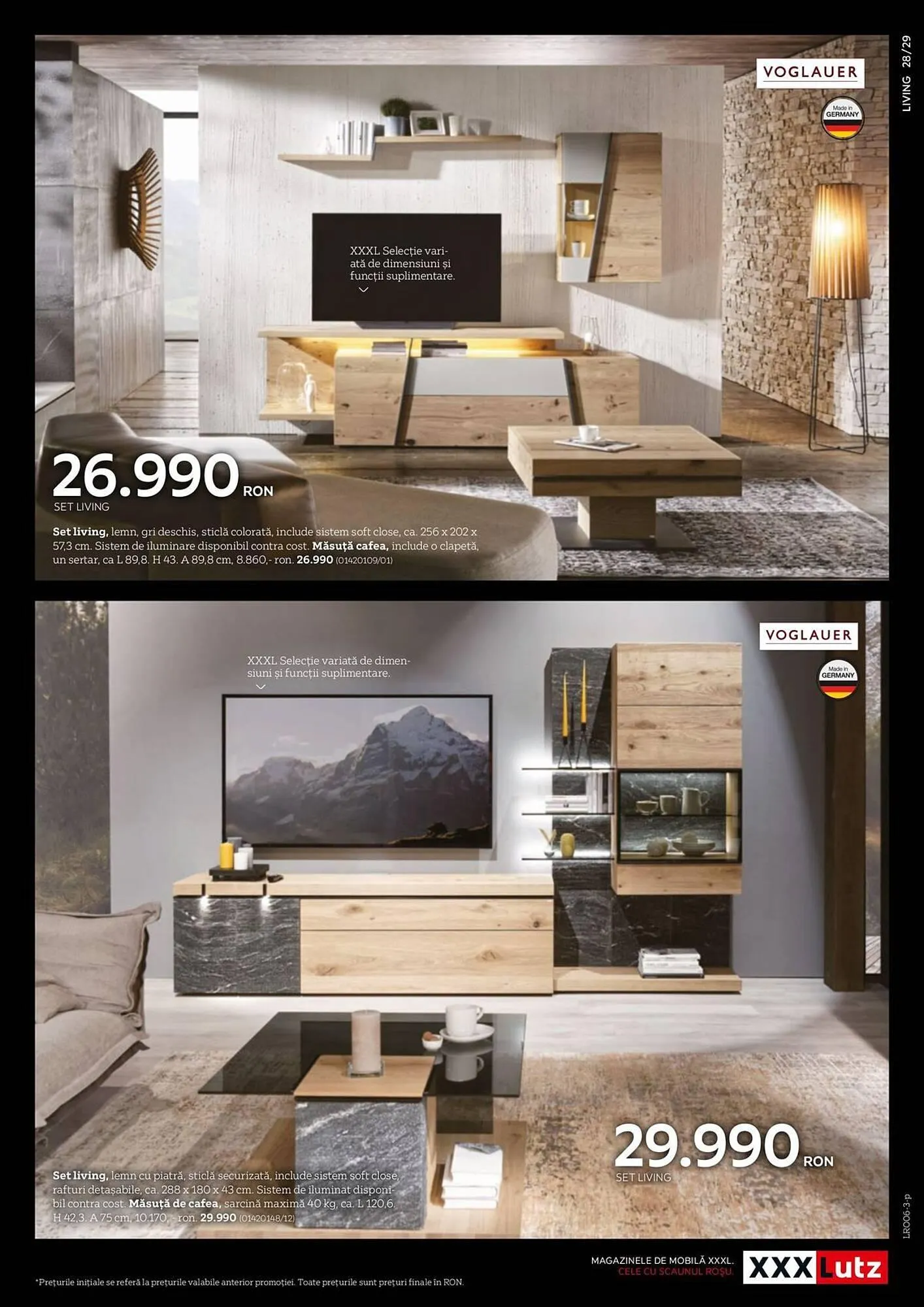 Catalog XXXLutz catalog de la 1 iunie până la 31 decembrie 2023 - Revista Pagina 29