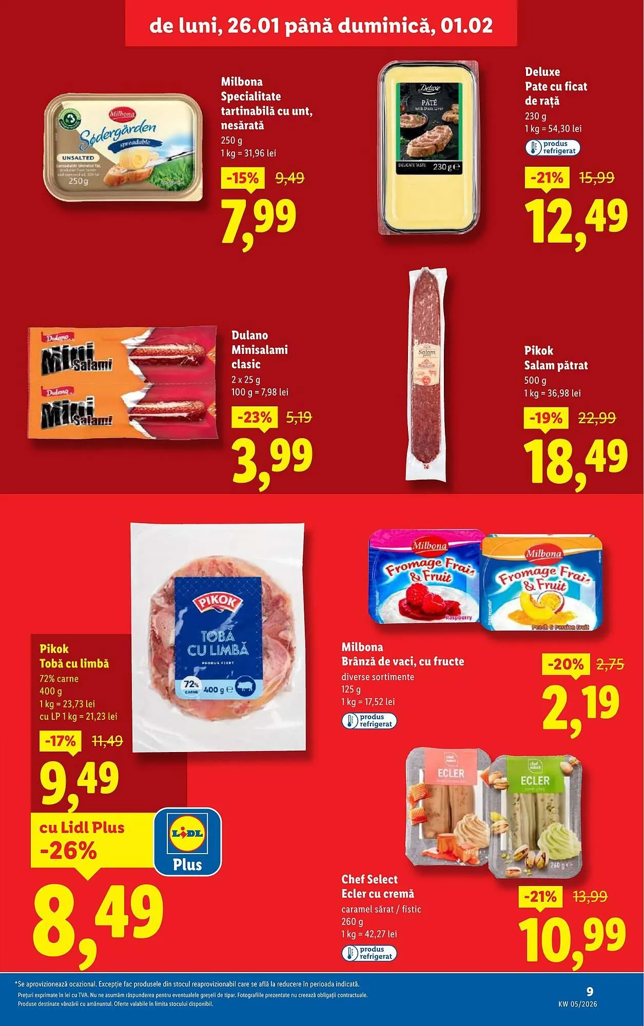 Catalog Catalog Lidl de la 26 ianuarie până la 1 februarie 2026 - Revista Pagina 9
