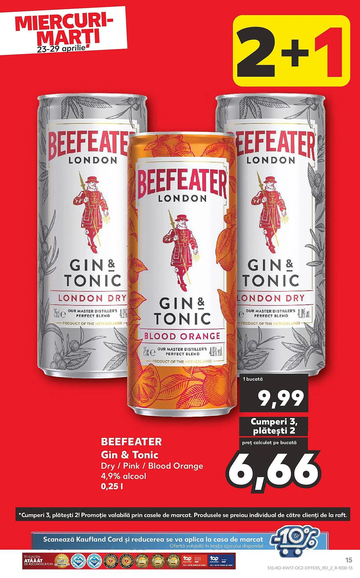 Catalog Catalog Kaufland de la 23 aprilie până la 29 aprilie 2025 - Revista Pagina 15