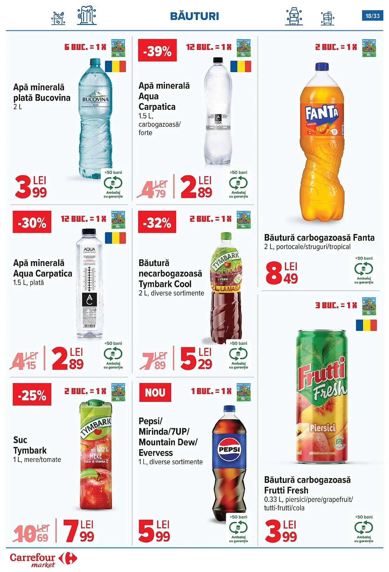 Catalog Catalog Carrefour Market de la 1 octombrie până la 14 octombrie 2025 - Revista Pagina 19