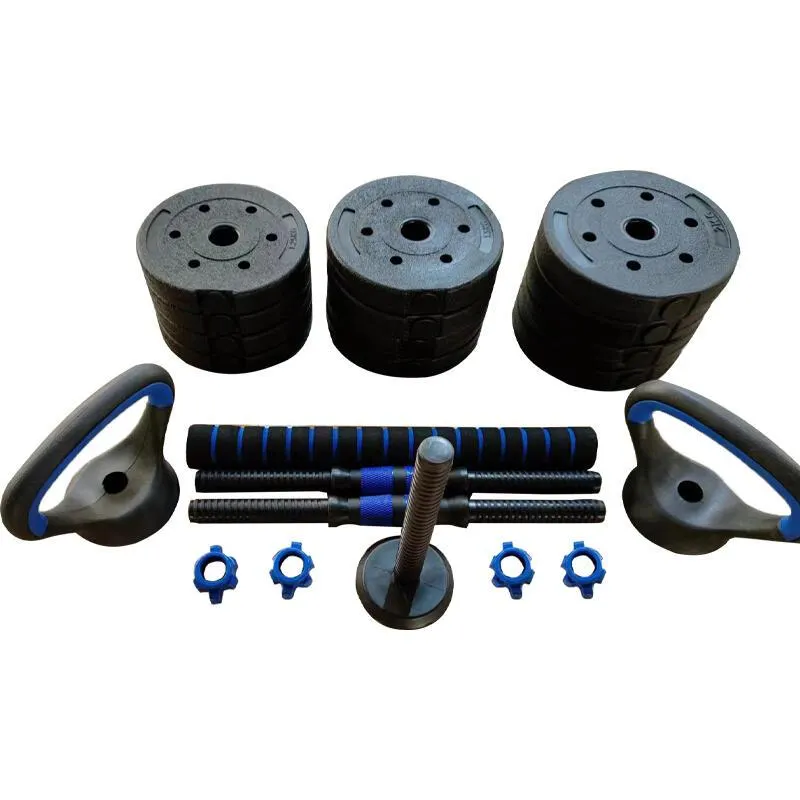 Set 30kg gantere, haltera si kettlebell HomeFit®