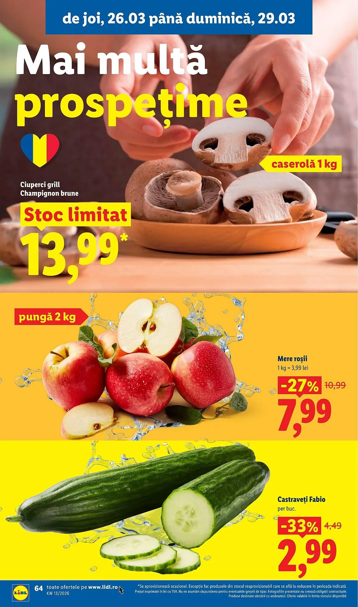 Catalog Catalog Lidl de la 23 martie până la 29 martie 2026 - Revista Pagina 64