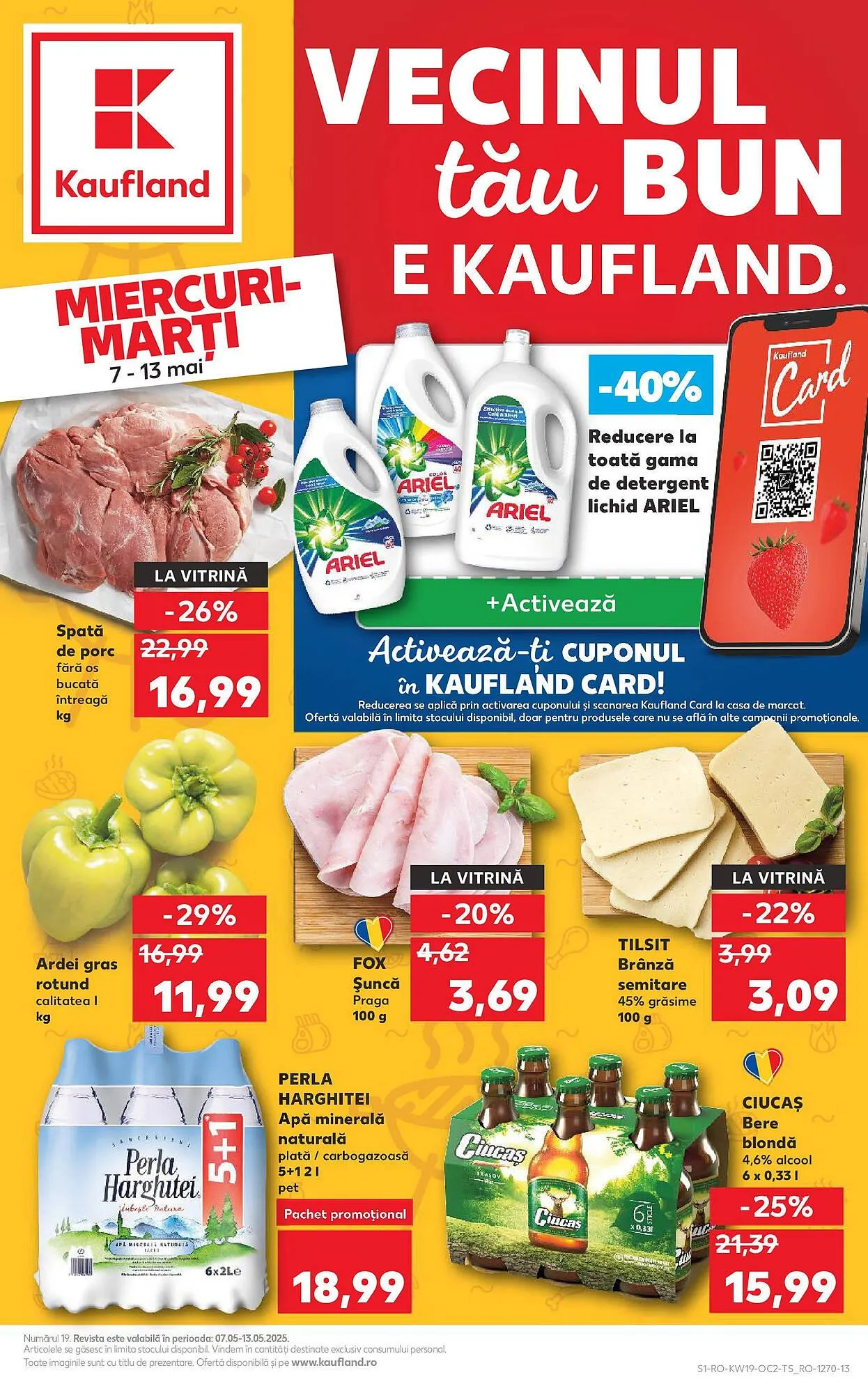 Catalog Catalog Kaufland de la 7 mai până la 13 mai 2025 - Revista Pagina 1