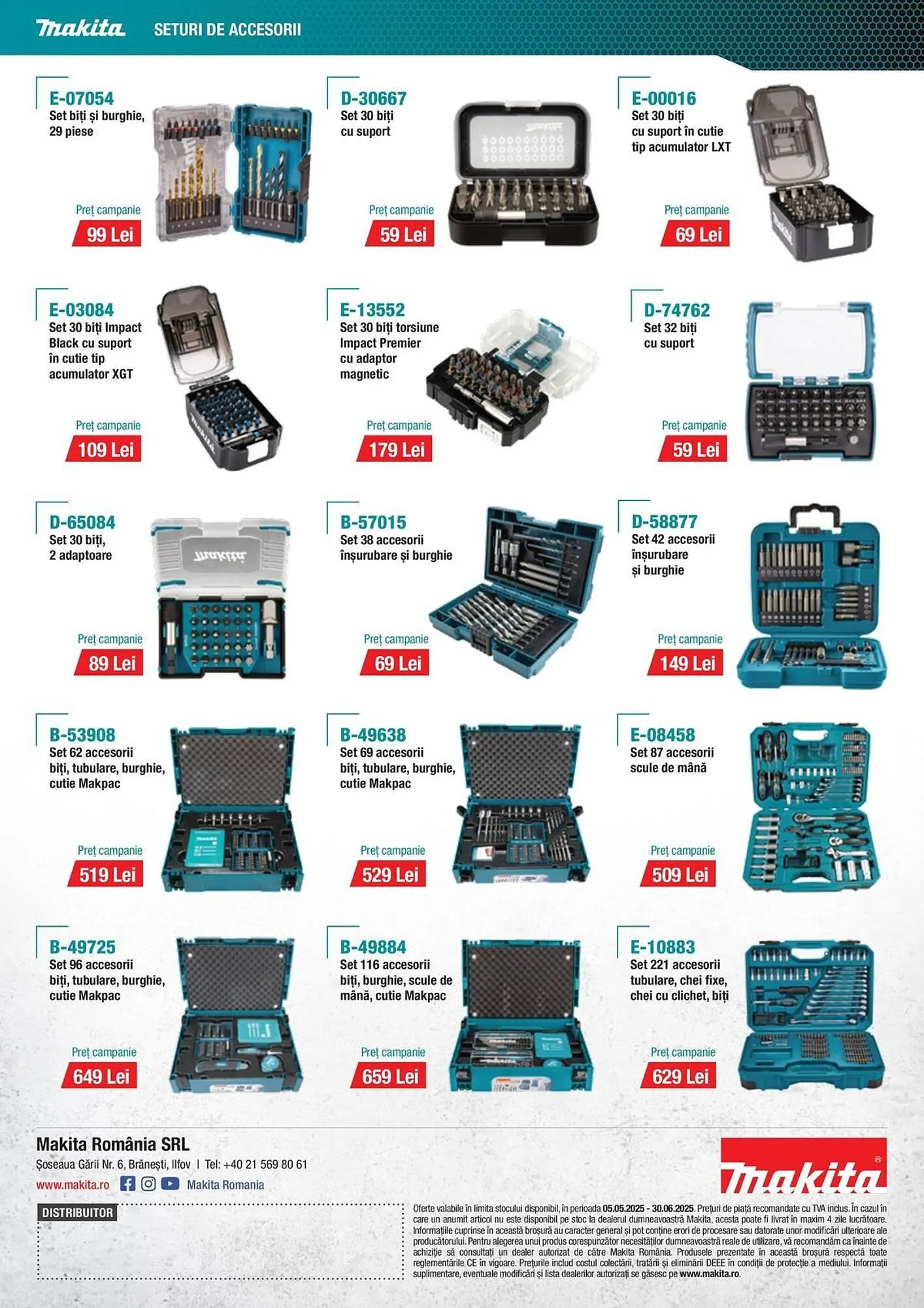 Catalog Catalog Makita de la 7 mai până la 31 decembrie 2025 - Revista Pagina 32