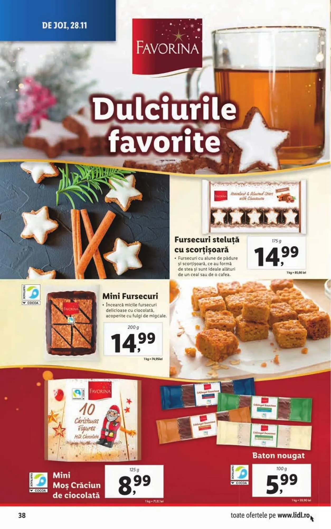 Catalog Catalog Lidl de la 25 noiembrie până la 1 decembrie 2024 - Revista Pagina 38